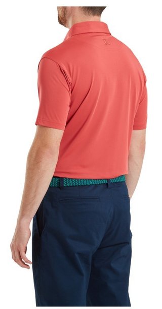 FootJoy Lisle Solid męskie polo, nantucket red
