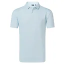 FootJoy Modernist Geo Pique męskie polo, white/ice blue