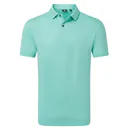FootJoy Modernist Geo Pique męskie polo, blue reef/sea glass