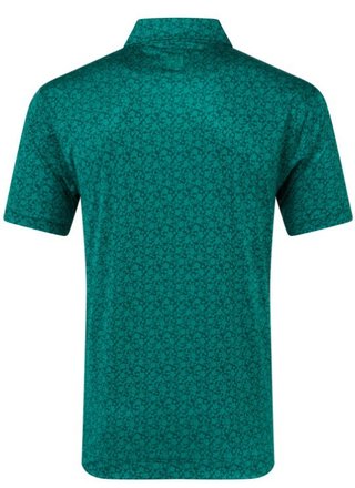 FootJoy Painted Floral Lisle męskie polo, field green