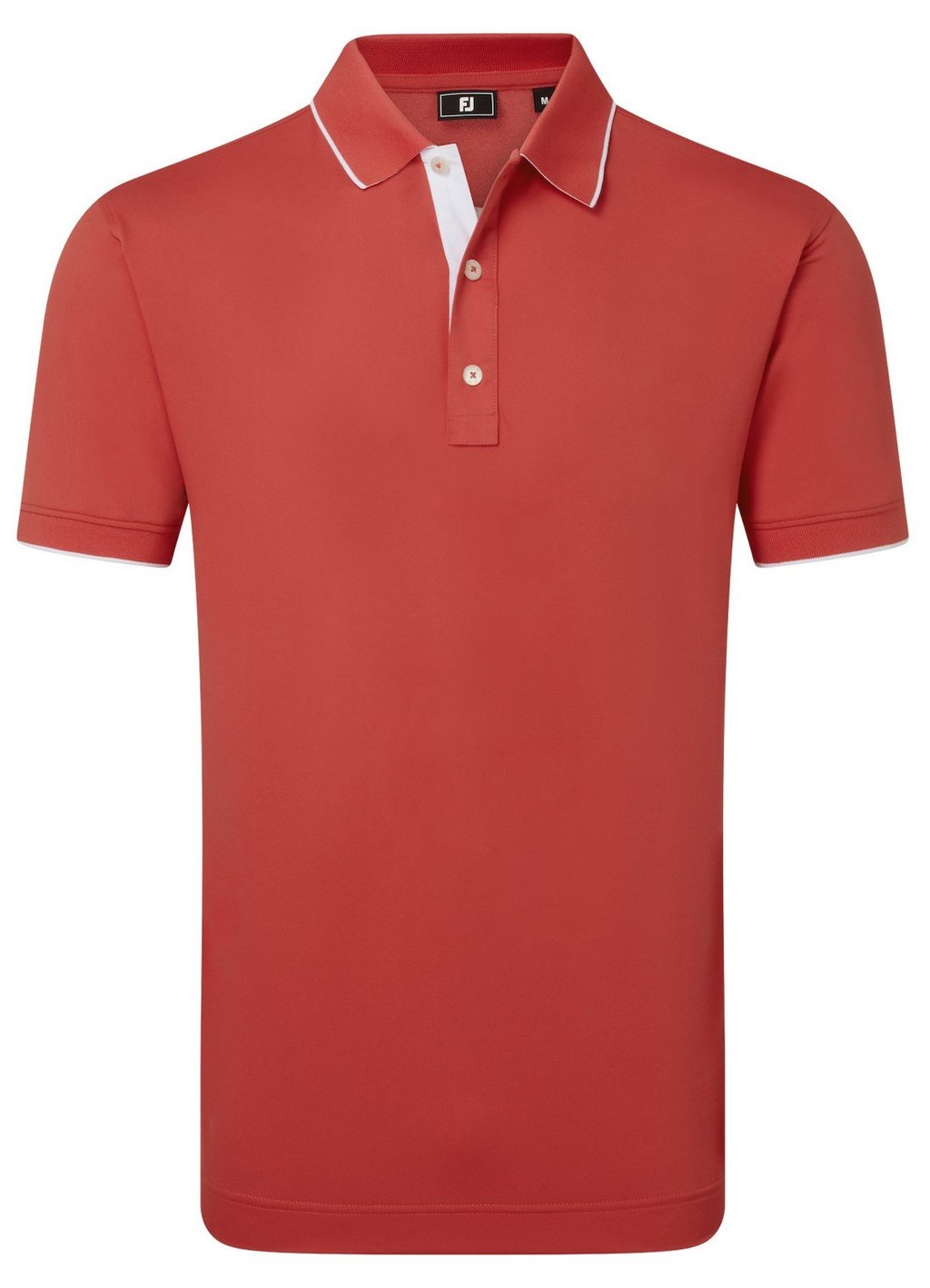 FootJoy FJ Wordmark Pique męskie polo, nantucket red