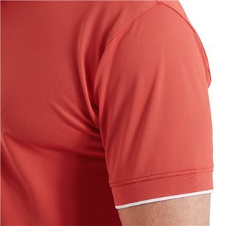 FootJoy FJ Wordmark Pique męskie polo, nantucket red