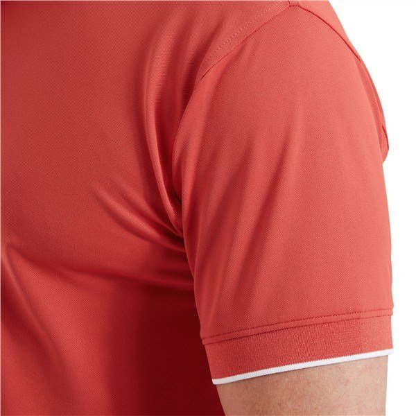 FootJoy FJ Wordmark Pique męskie polo, nantucket red