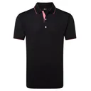 FootJoy FJ Wordmark męskie polo, pique black