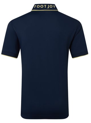 FootJoy FJ Wordmark Pique męskie polo, granatowe