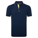 FootJoy FJ Wordmark Pique męskie polo, granatowe