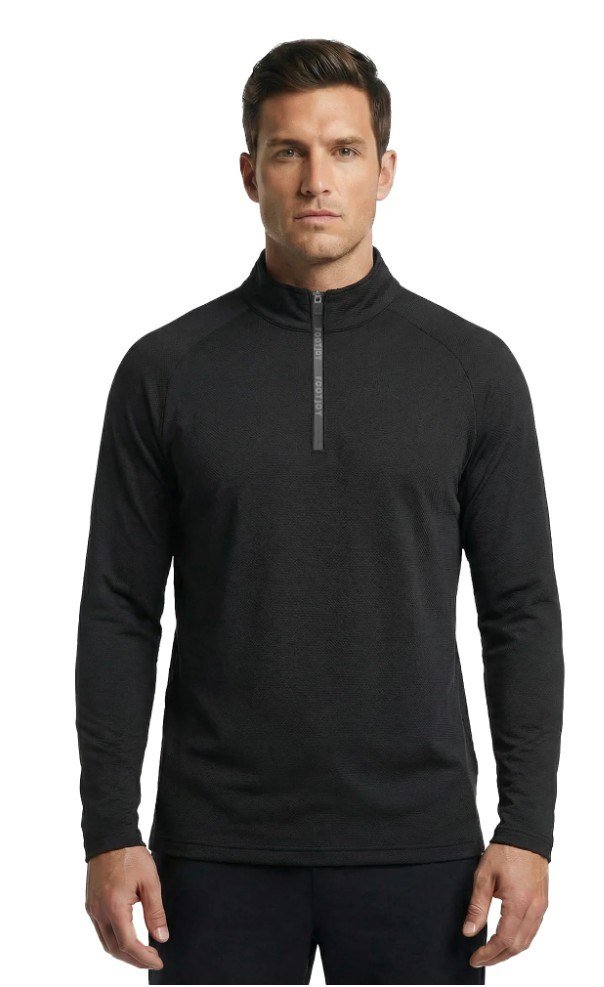 FootJoy Wordmark Chill Out męska bluza, czarna