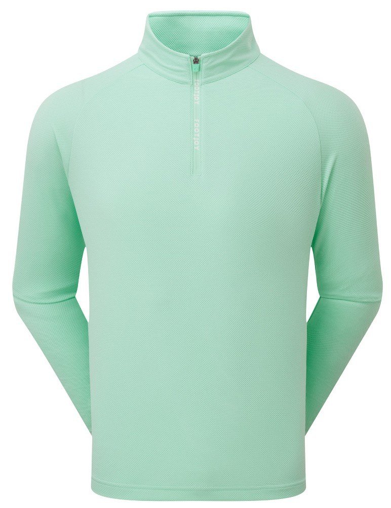 FootJoy Wordmark Chill Out męska bluza, sea glass/white