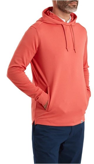 FootJoy Lightweight Hoodie męska bluza, solid nantucket red
