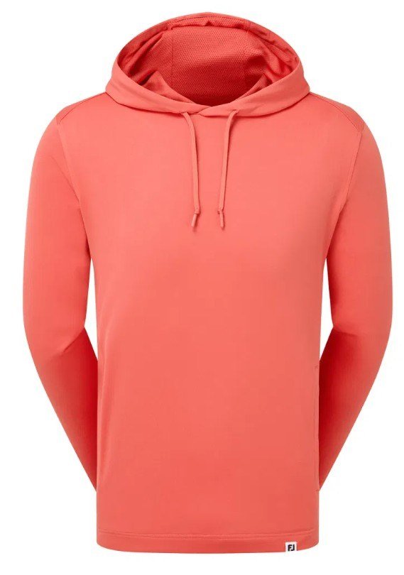 FootJoy Lightweight Hoodie męska bluza, solid nantucket red