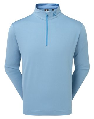 FootJoy Ottoman Stripe Chill-Out męska bluza, chambray/coastal blue