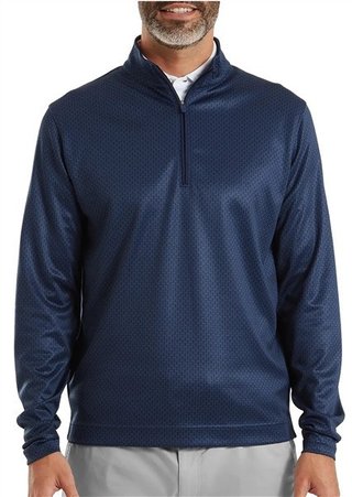 FootJoy Nautical Flag Tonal Chill Out męska bluza, granatowa