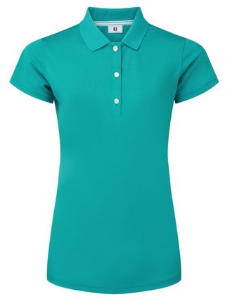 FootJoy Stretch Pique Solid damskie polo, tile blue