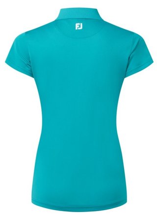 FootJoy Stretch Pique Solid damskie polo, tile blue