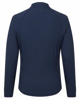 FootJoy Full-Zip Rib Midlayer damska bluza, granatowa
