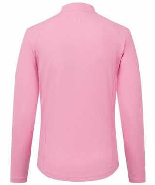 FootJoy Full-Zip Rib Midlayer damska bluza, różowa