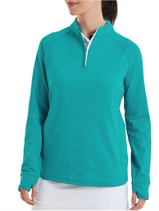 FootJoy Half-Zip Midlayer damska bluza, tite blue