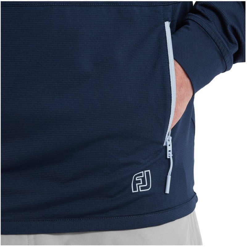 FootJoy TempoSeries Hoodie męska bluza, granatowa