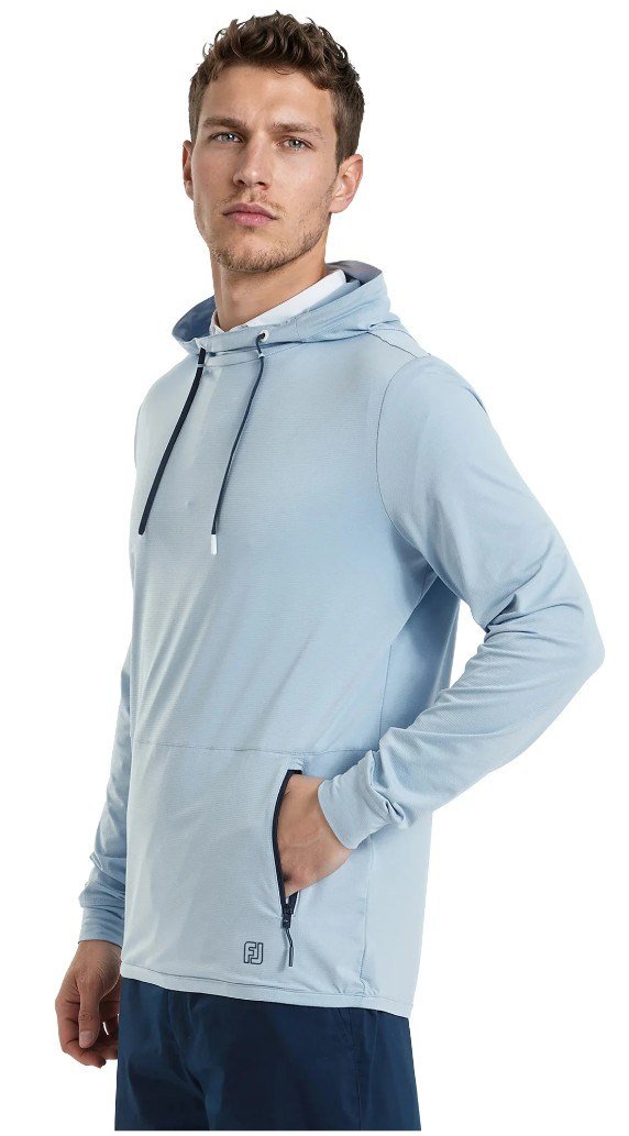 FootJoy TempoSeries Hoodie męska bluza, blue ocean
