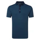 FootJoy Star Geo Jacquard męskie polo, granatowe