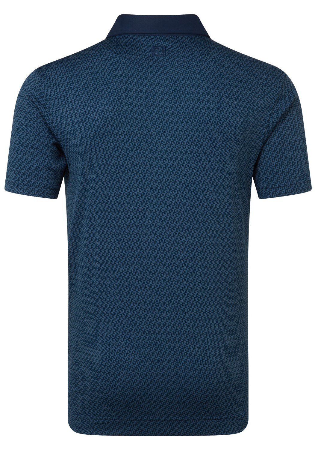 FootJoy Star Geo Jacquard męskie polo, granatowe