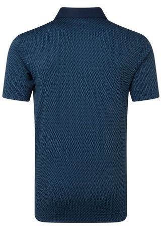 FootJoy Star Geo Jacquard męskie polo, granatowe