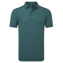 FootJoy Shadow Stripe Lisle męskie polo, granatowe