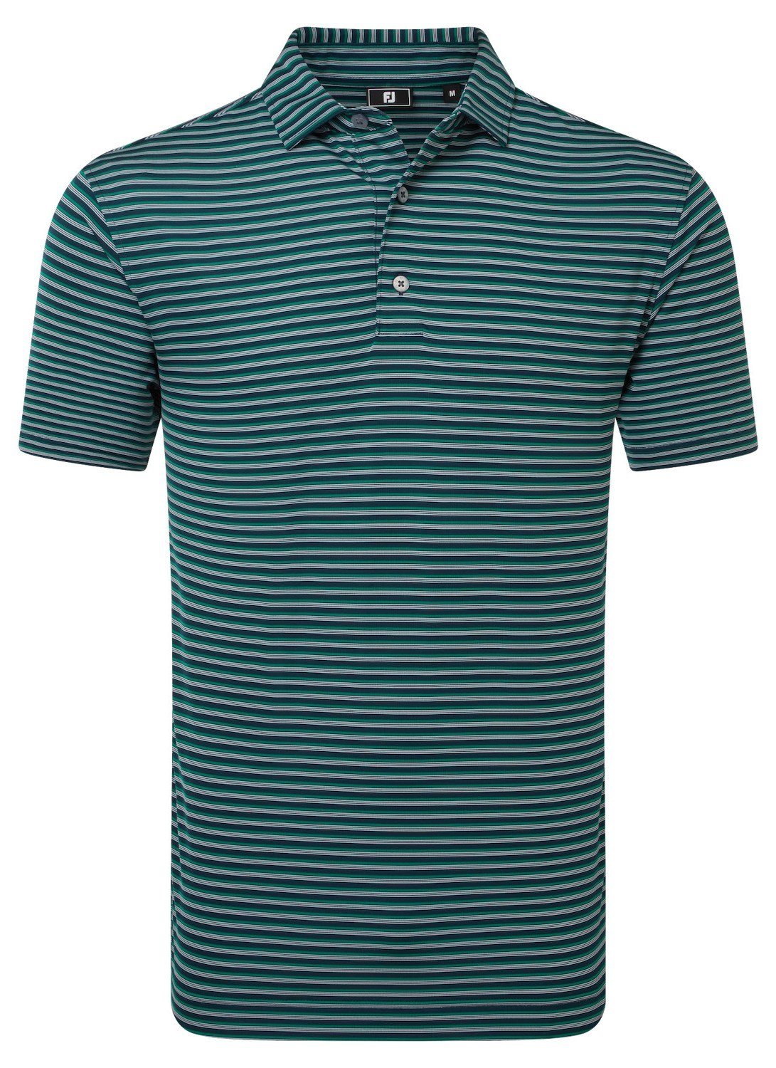 FootJoy Shadow Stripe Lisle męskie polo, granatowe