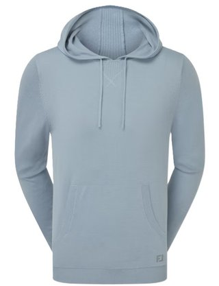 FootJoy drirelease Knit Hoodie męska bluza, chambray