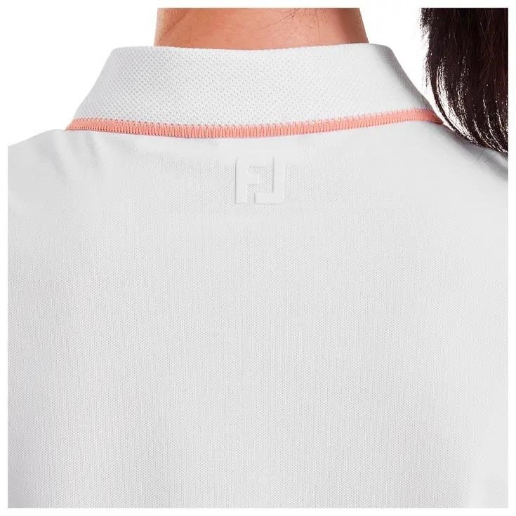 FootJoy Sleeveless damskie polo, białe