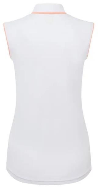 FootJoy Sleeveless damskie polo, białe