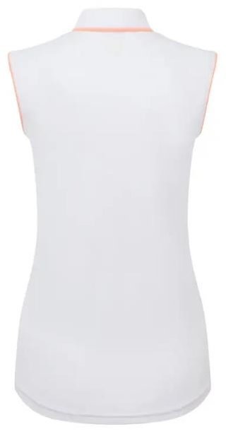 FootJoy Sleeveless damskie polo, białe