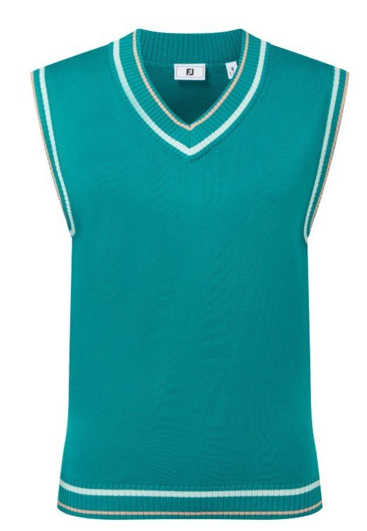 FootJoy Sweater Tank damska kamizelka, tile blue