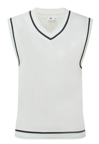 FootJoy Sweater Tank damska kamizelka, biała