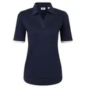 FootJoy Texture Knit damskie polo, granatowe