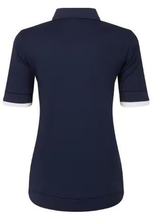FootJoy Texture Knit damskie polo, granatowe