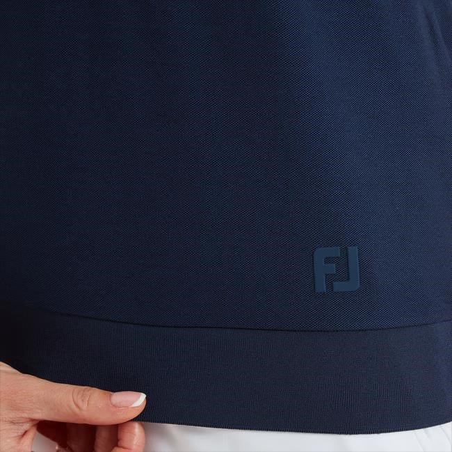 FootJoy Texture Knit damskie polo, granatowe