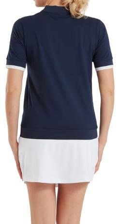 FootJoy Texture Knit damskie polo, granatowe