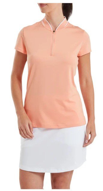 FootJoy Zip Blade damskie polo, desert peach