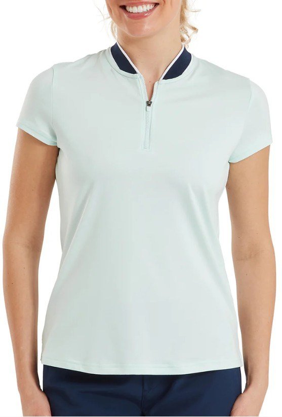 FootJoy Zip Blade damskie polo, glacial blue