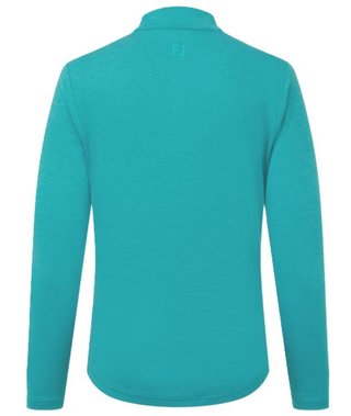 FootJoy 1/4 Zip Blade Collar Midlayer damska bluza, tile blue/glacial blue/white