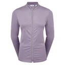 FootJoy MIDLAYER FULL ZIP PRINTED bluza damska, dusty violet