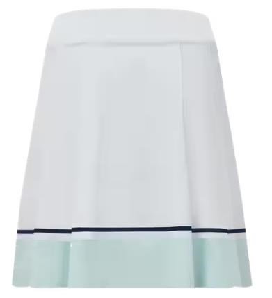 FootJoy Pleated spódnica golfowa, biało/granatowa