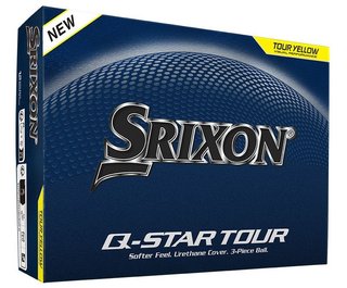 Srixon Q-Star Tour piłki golfowe, żółte