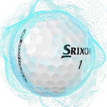 Srixon Q-Star Tour piłki golfowe, żółte