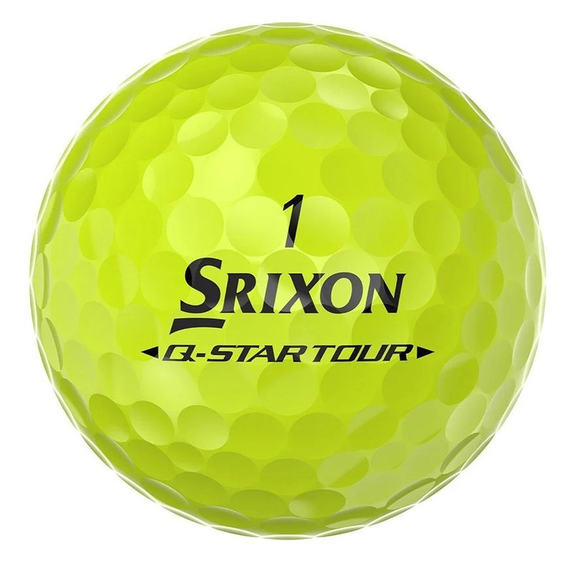 Srixon Q-Star Tour Divide piłki golfowe, żółto/pomarańczowe
