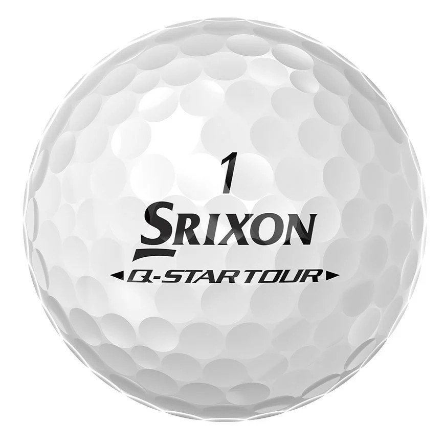 Srixon Q-Star Tour Divide piłki golfowe, biało/zielone