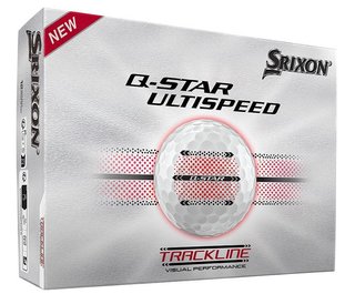 Srixon Q-Star Ultispeed Trackline piłki golfowe