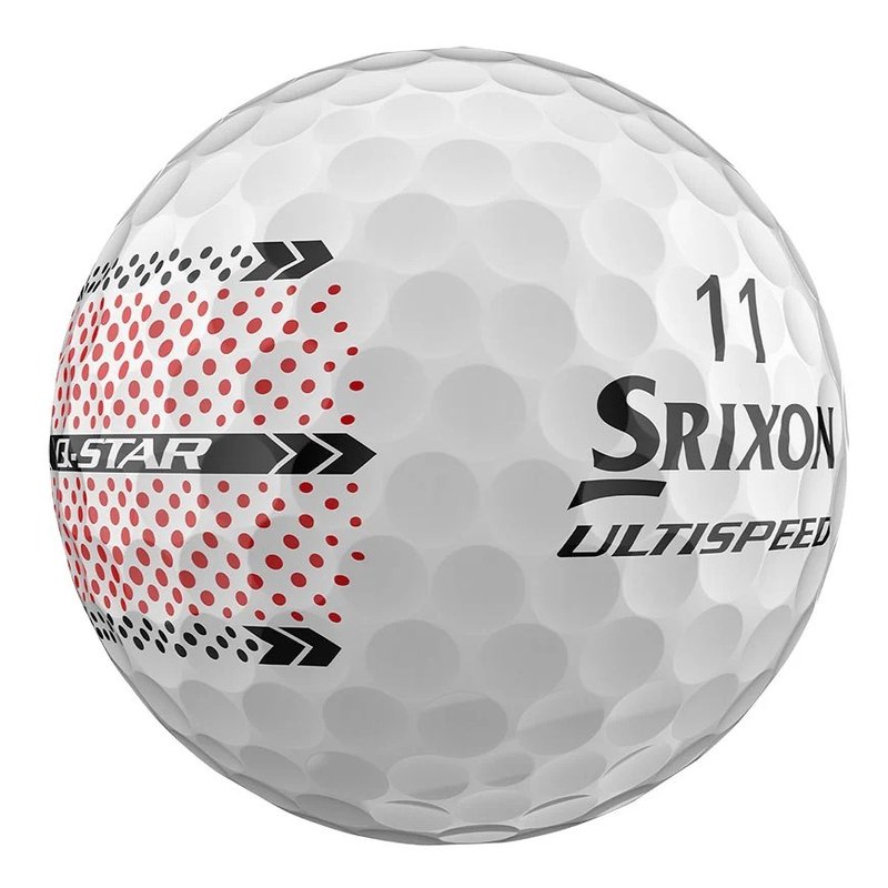 Srixon Q-Star Ultispeed Trackline piłki golfowe