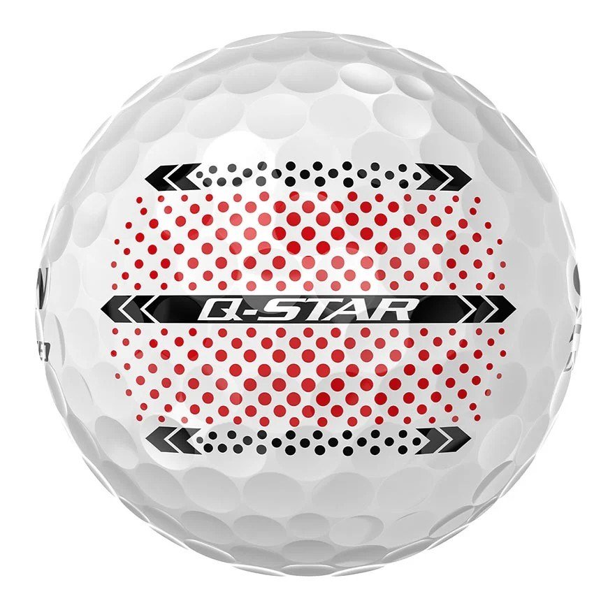 Srixon Q-Star Ultispeed Trackline piłki golfowe